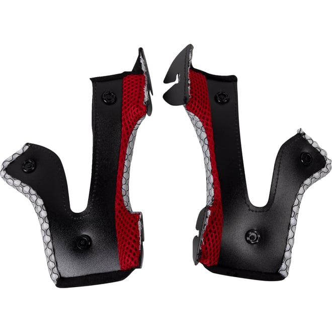 Moose racing Youth F.I. Cheek Pads - Vaporwave - Gray - Small