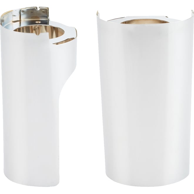 Arlen ness Fork Boot Cover - Chrome