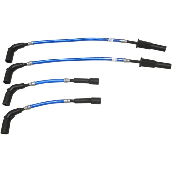 Magnum shielding Spark Plug Wire Set - Blue - Softail '18+