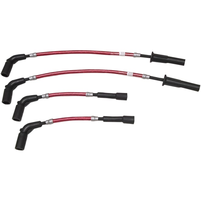 Magnum shielding Spark Plug Wire Set - Red - Softail '18+