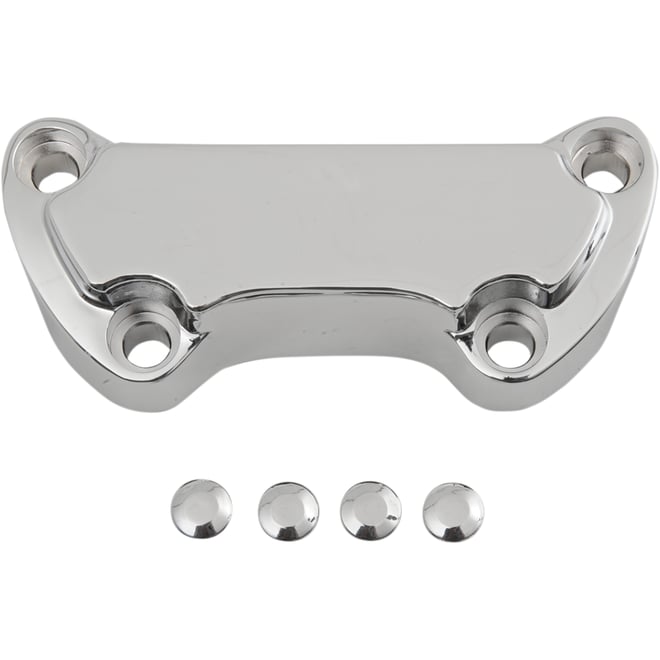 Drag specialties Handlebar Clamp - Scalloped
