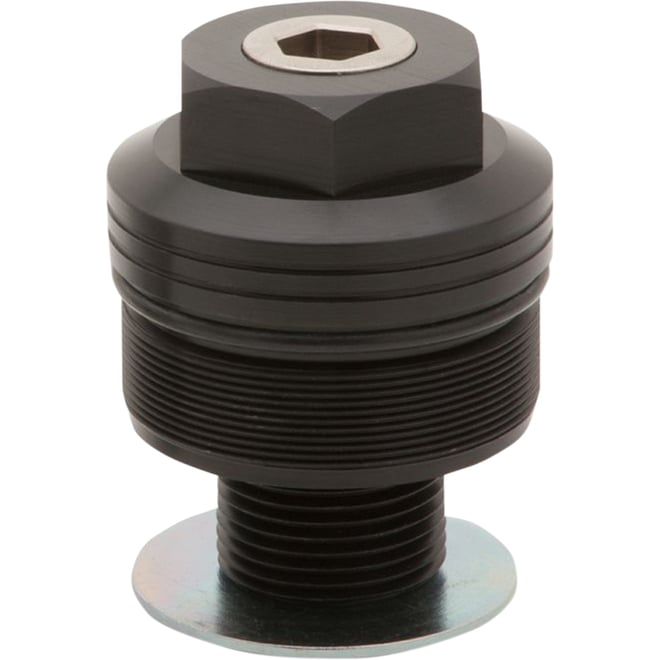 Burly brand Fork Preload Adjuster - Black - 49 mm