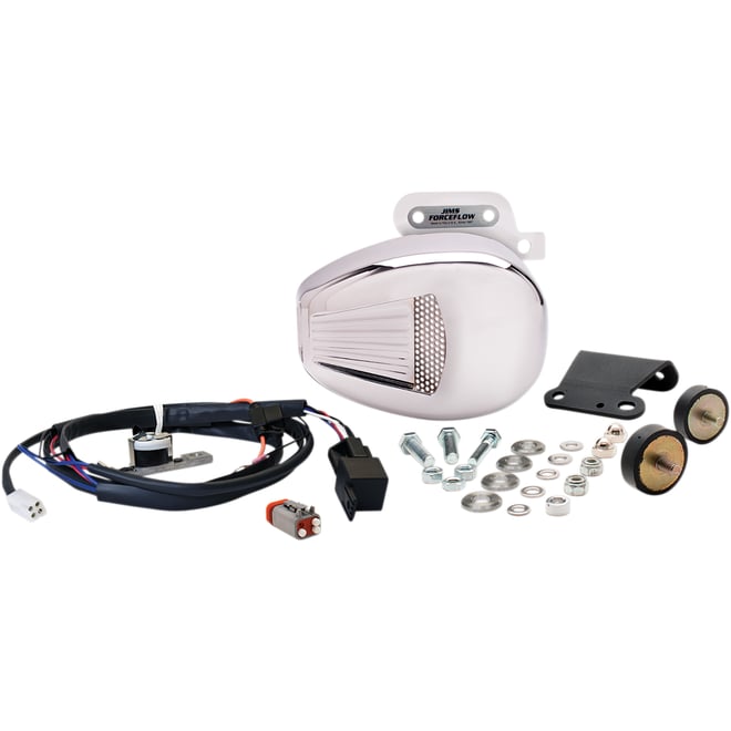 Jims Forceflow Head Cooler - Chrome - M-Eight