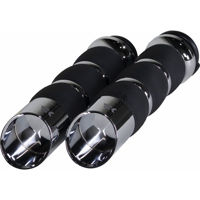 Khrome werks Grips - Edge - Air Cushion - TBW - Chrome