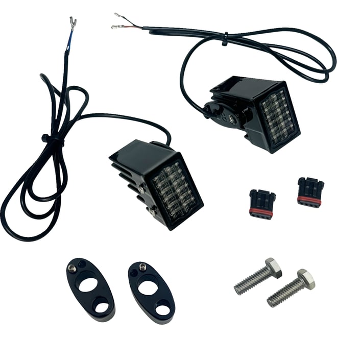 Custom dynamics Turn Signal - Red LED - Smoke Lens Custom dynamics Turn Signal - Red LED - Smoke Lens