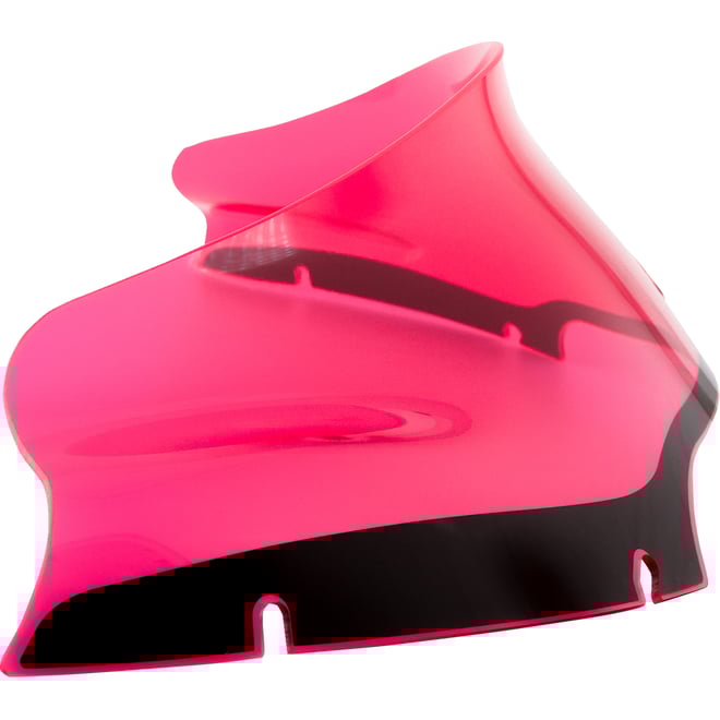 Klock werks Kolor Flare™ Windshield - 6" - Pink Ice - FLTR