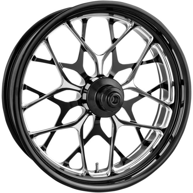Performance machine (pm) Wheel - Galaxy - Front - Dual Disc/with ABS - Platinum Cut™ - 21x3.5 - '08+ FL