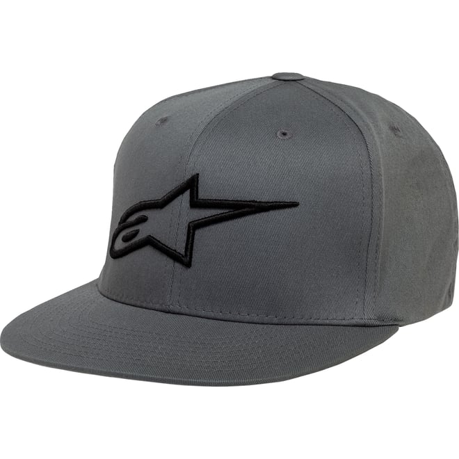 Alpinestars Ageless Flat Bill Hat Charcoal/Black Alpinestars Ageless Flat Bill Hat Charcoal/Black