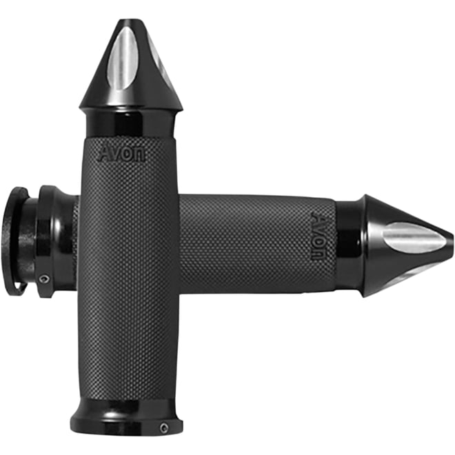 Avon grips Grips - Custom Contour - Spike - Indian - Black