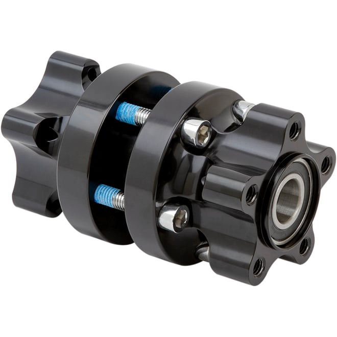 Arlen ness Hub - Cartridge - Rear/Single Disc - Black - '08-'17 FXD