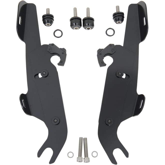 Memphis shades Fats/Slim Trigger Lock Mounting Kit - Black - FLST