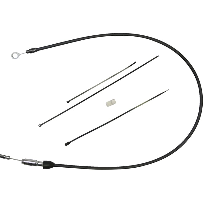 Drag specialties Quick Connect Clutch Cable - Upper - 32" - Black/Black Drag specialties Quick Connect Clutch Cable - Upper - 32" - Black/Black