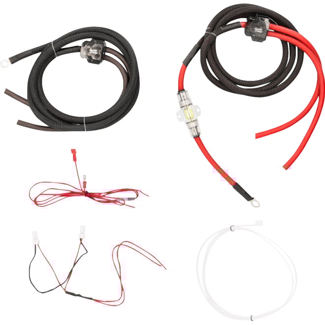 Saddle tramp Amplifier Wiring Kit - Front Fairing - '98-'13 FLH/FLT Saddle tramp Amplifier Wiring Kit - Front Fairing - '98-'13 FLH/FLT