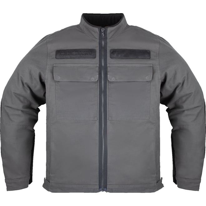 Icon Mototanker™ Jacket Gray Icon Mototanker™ Jacket Gray