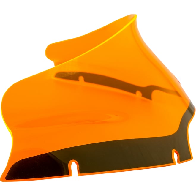 Klock werks Kolor Flare™ Windshield - 6" - Orange Ice - FLTR