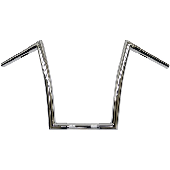 Todd's cycle Handlebar - Strip - 1-1/4" - 14" Rise - Chrome