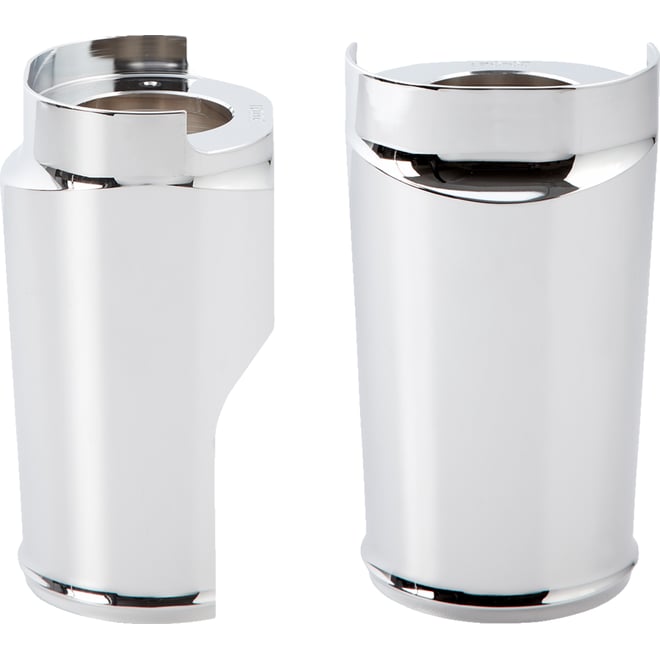 Arlen ness Fat Tire Fork Boot Cover - Chrome