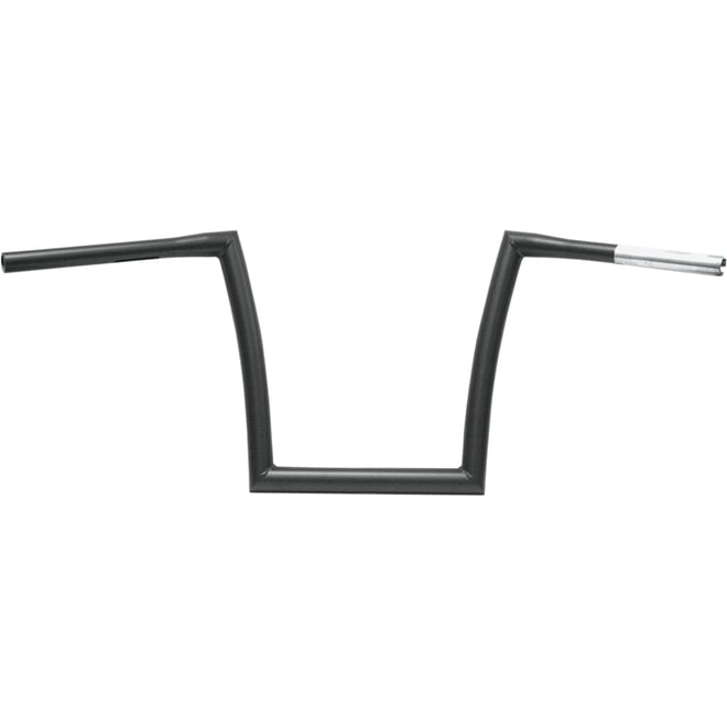 Todd's cycle Handlebar - Strip - Fat Bobber - 1-1/4" - 12" Rise - Flat Black