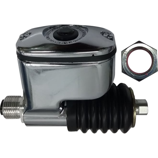 Drag specialties Master Cylinder - Rear - Chrome