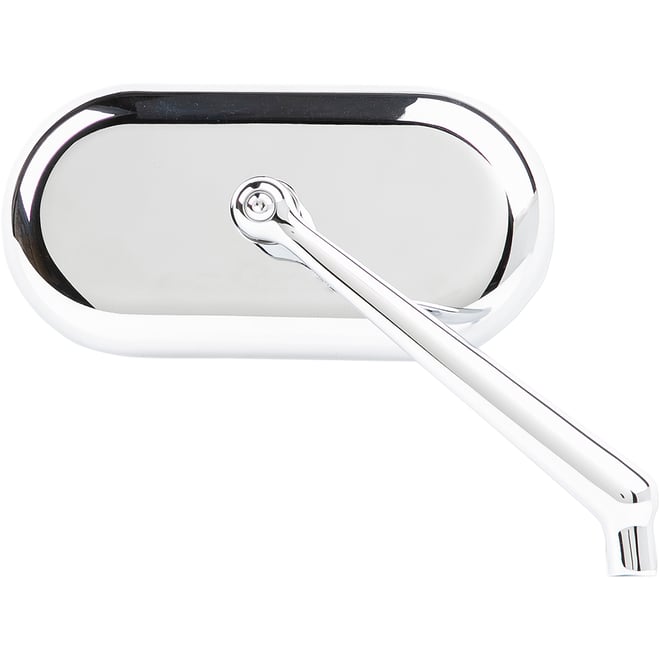 Arlen ness Mirror - Side View - Oval - Chrome - Right