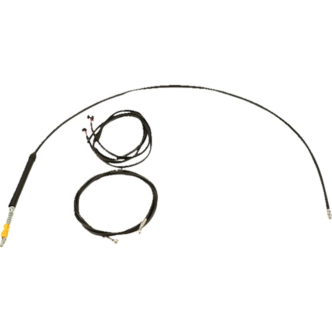 La choppers Cable Kit - 12" - 14" Handlebars - Black La choppers Cable Kit - 12" - 14" Handlebars - Black