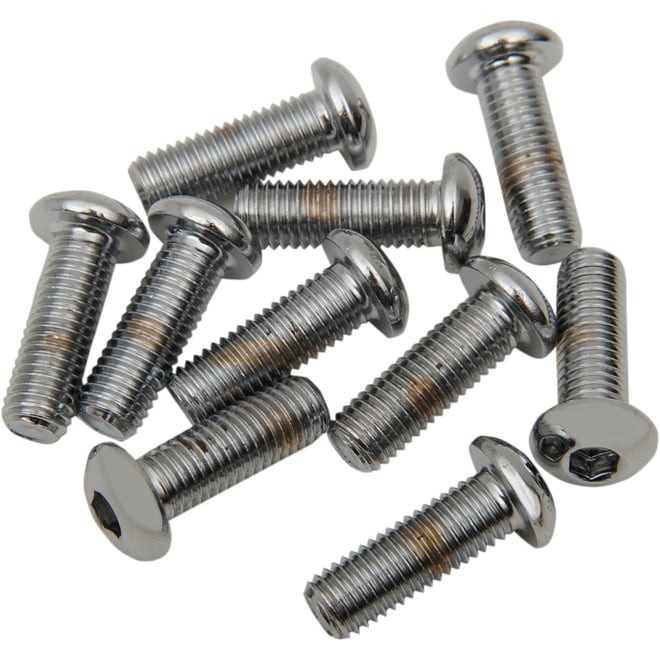 Drag specialties Bolts - Button-Head - 1/4"-28 x 3/4"
