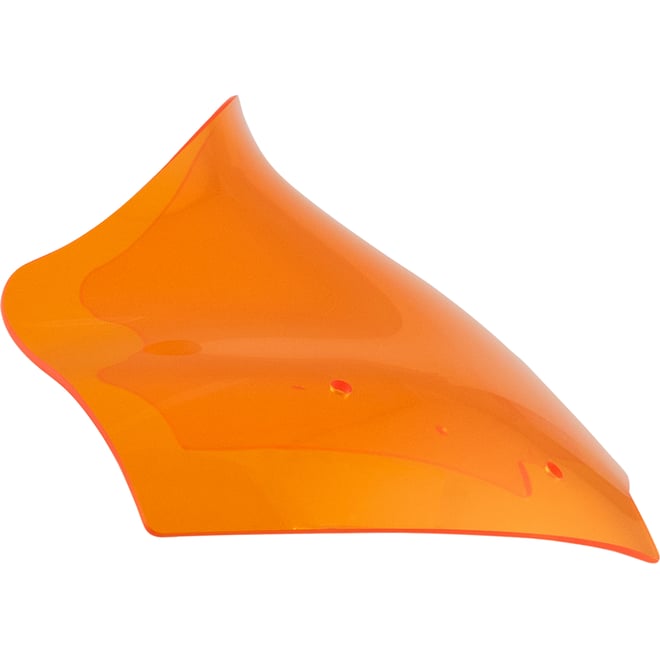 Klock werks Kolor Flare™ Windshield - 10" - Orange - FLTR