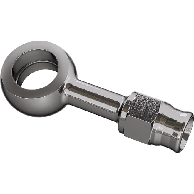 Goodridge Banjo Adaptor - Staright - Stainless Steel Goodridge Banjo Adaptor - Staright - Stainless Steel
