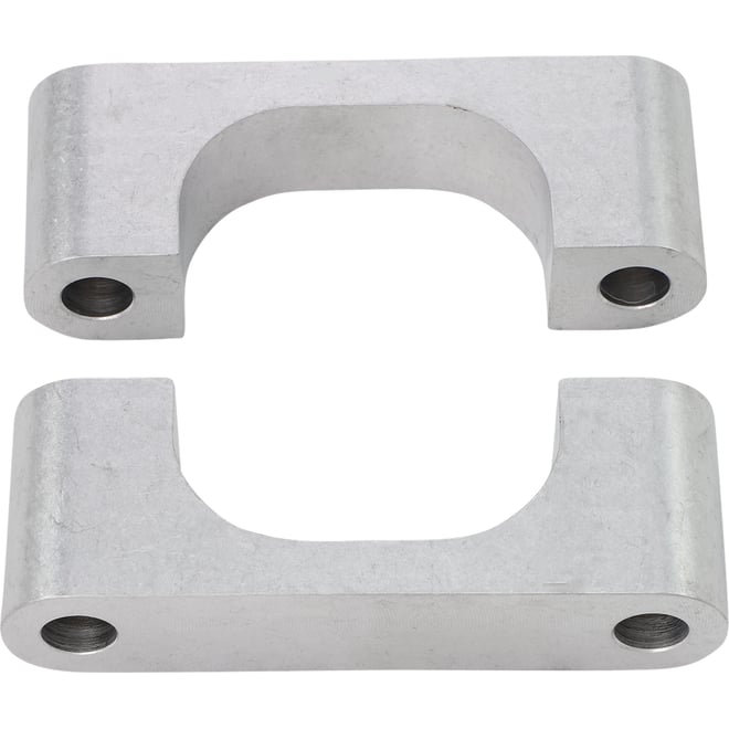 Klock werks Hugger Front Fender Mounting Blocks - For 21" Wheels - Satin