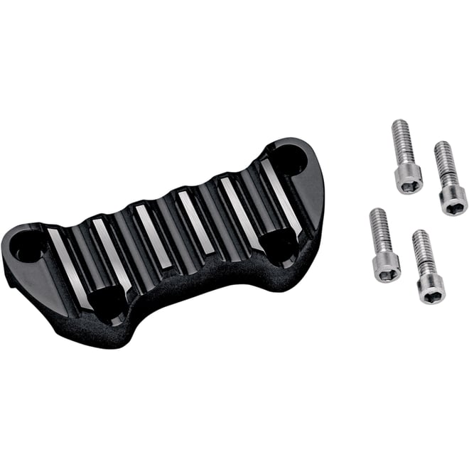 Covingtons Riser Clamp - Finned - Black