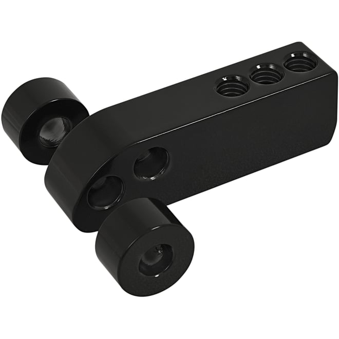 Memphis shades Headlight Mount Extension Block - Black Memphis shades Headlight Mount Extension Block - Black