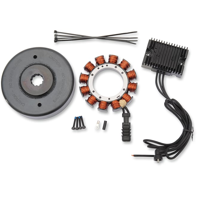 Drag specialties 32A Charging Kit - Black Regulator