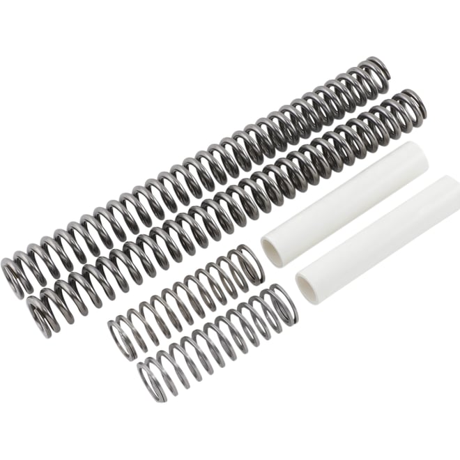 Progressive suspension Drop-In Front Fork Lowering System