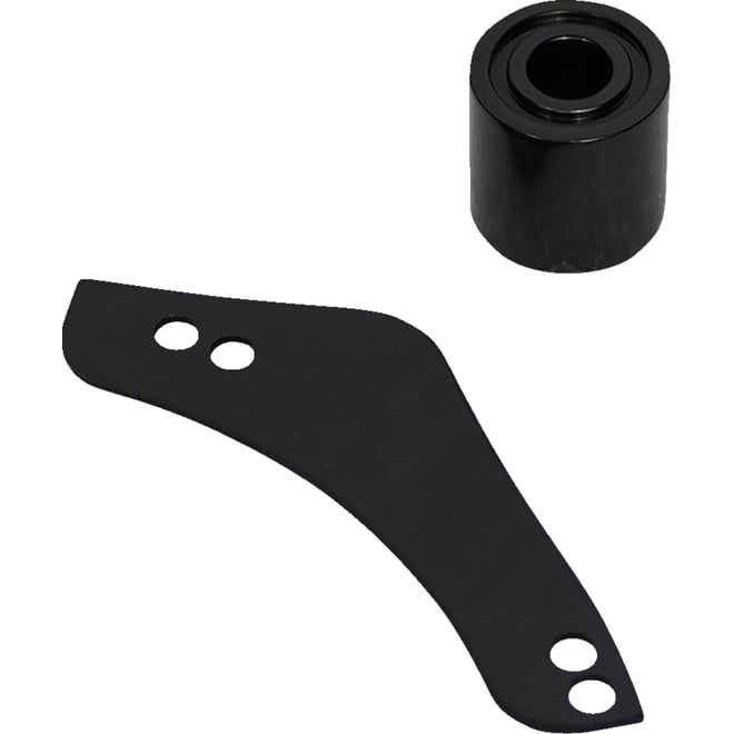 Arlen ness Inverted Air Cleaner Cover Plate - Black