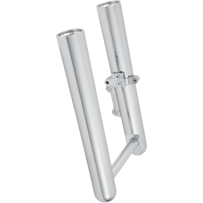 Arlen ness Fork Legs - Chrome - Hot Legs - Custom Single Disc - Smooth - '07-'17 FLST