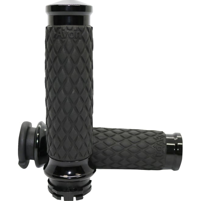 Avon grips Grips - Diamond Contour - Black - TBW