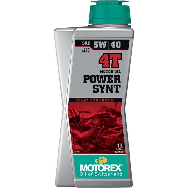 Motorex Power Synt 4T Engine Oil - 5W-40 - 1L