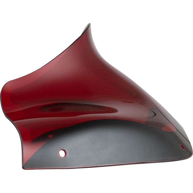 Klock werks Kolor Flare™ Windshield - 8" - Red - FLTR