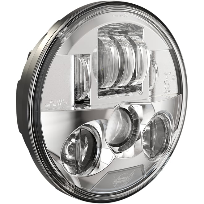 Custom dynamics 7" Probeam® LED Headlamp - Indian - Chrome