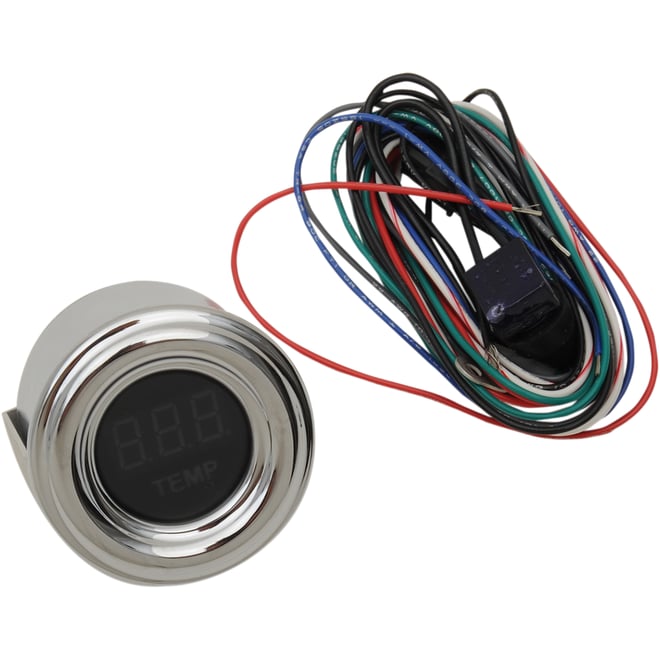 Dakota digital 1-7/8" MPH 4000 Series Oil Temperature Gauge - Red Display