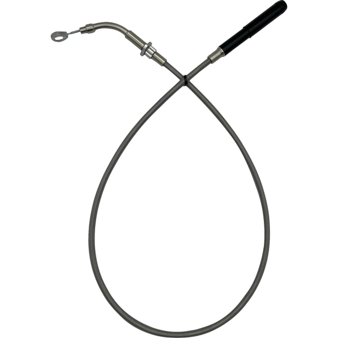 Fat baggers inc. EZ Install Upper Clutch Cable - FLTR/FLHX '21-'23 - +10" - Braided