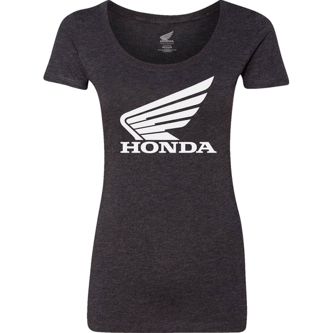 Honda Apparel Women's Honda Wing T Shirt Black 