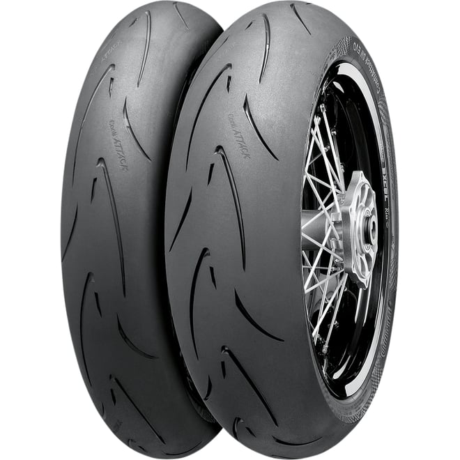Continental Tire - ContiAttack SM Evo - Rear - 140/70R17 - 66H