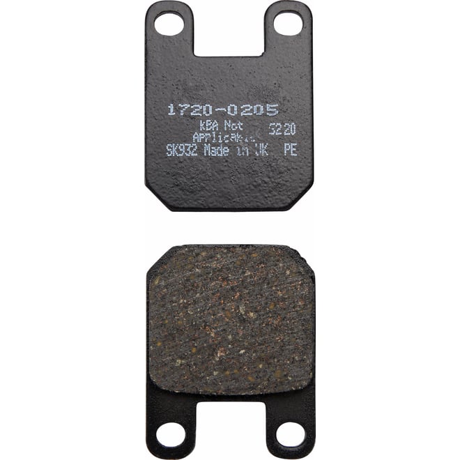 Drag specialties Organic Brake Pads - "F" Caliper