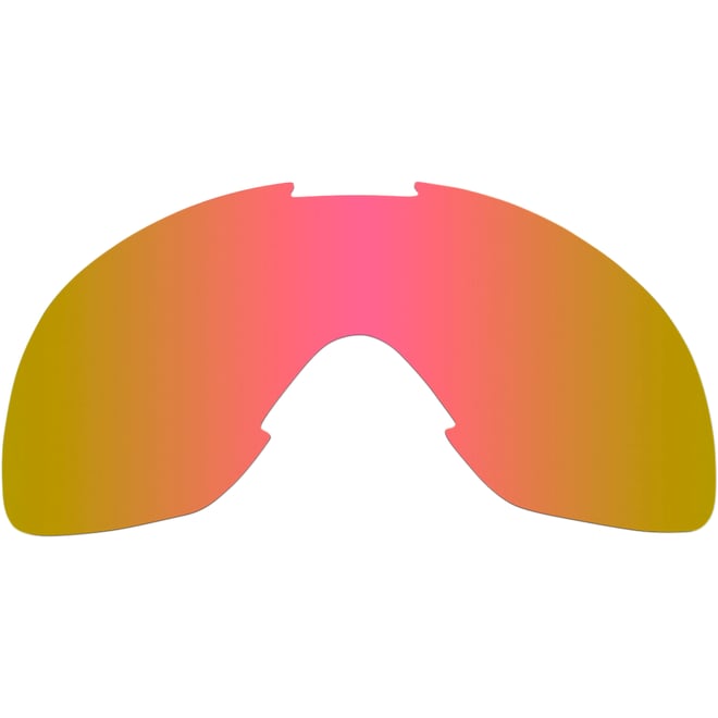 Biltwell Overland Goggle Lens - Pink/Brown Mirror