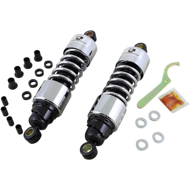 Progressive suspension 412 Series Shock - 11.5" - Standard - Chrome - FLH/T