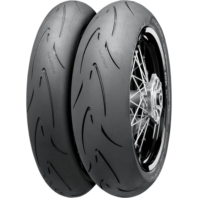 Continental Tire - ContiAttack SM Evo - Front - 110/70R17 - 54H