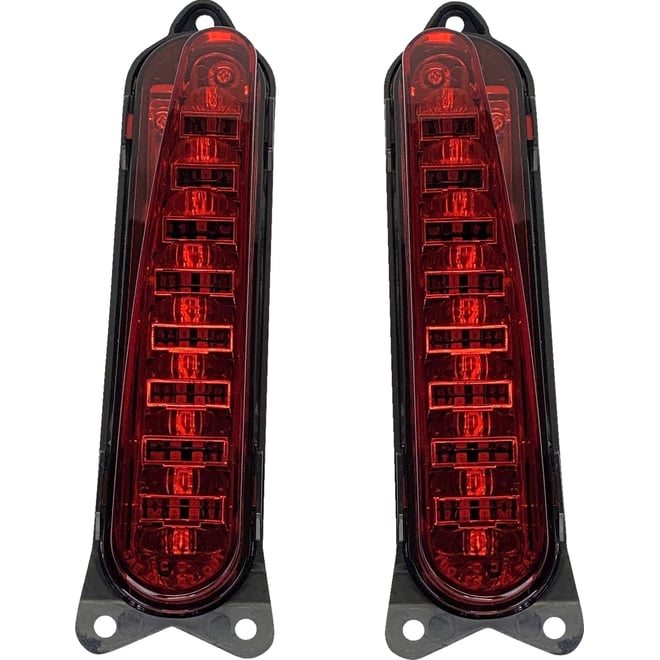 Custom dynamics LED Taillight - Run/Brake/Turn - Red