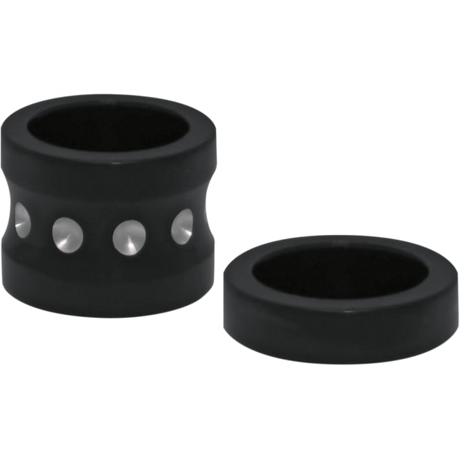 Covingtons Axle Spacer - Dimpled - Black - ABS