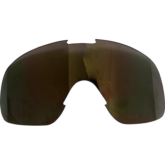 Biltwell Overland Goggle Lens - Gold/Smoke Mirror